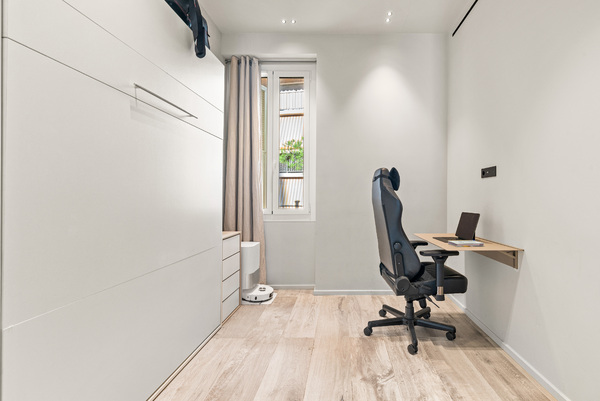 Renovated 3-room apartment in La Condamine, not under law - 7