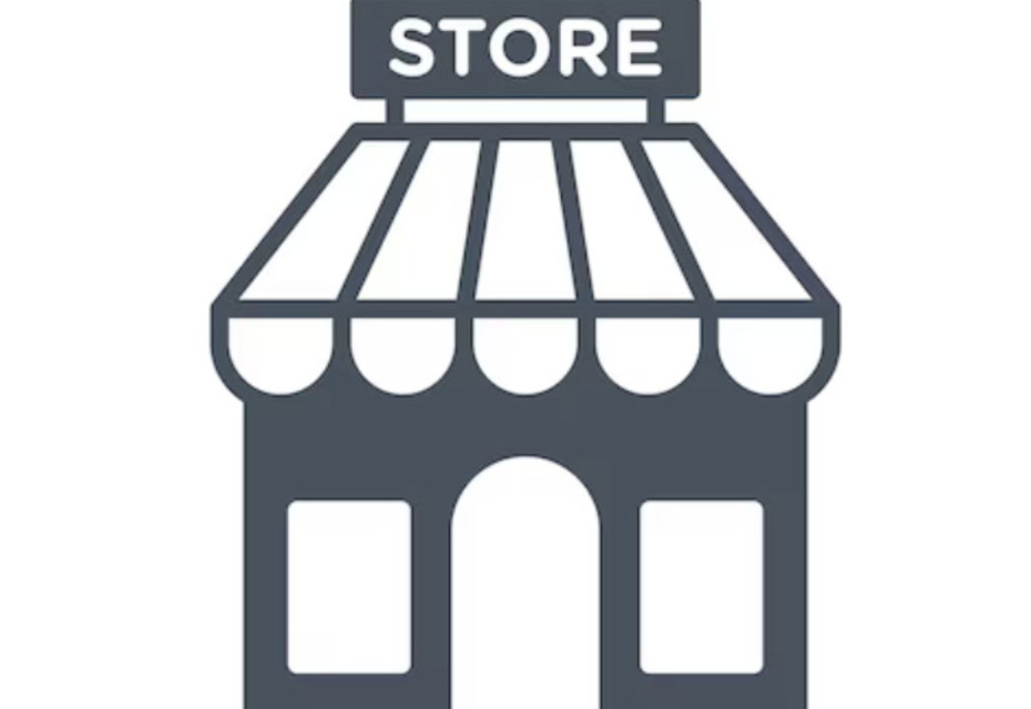 Belle vitrine pour le pas de porte de ce  local bien entretenu de la Condamine