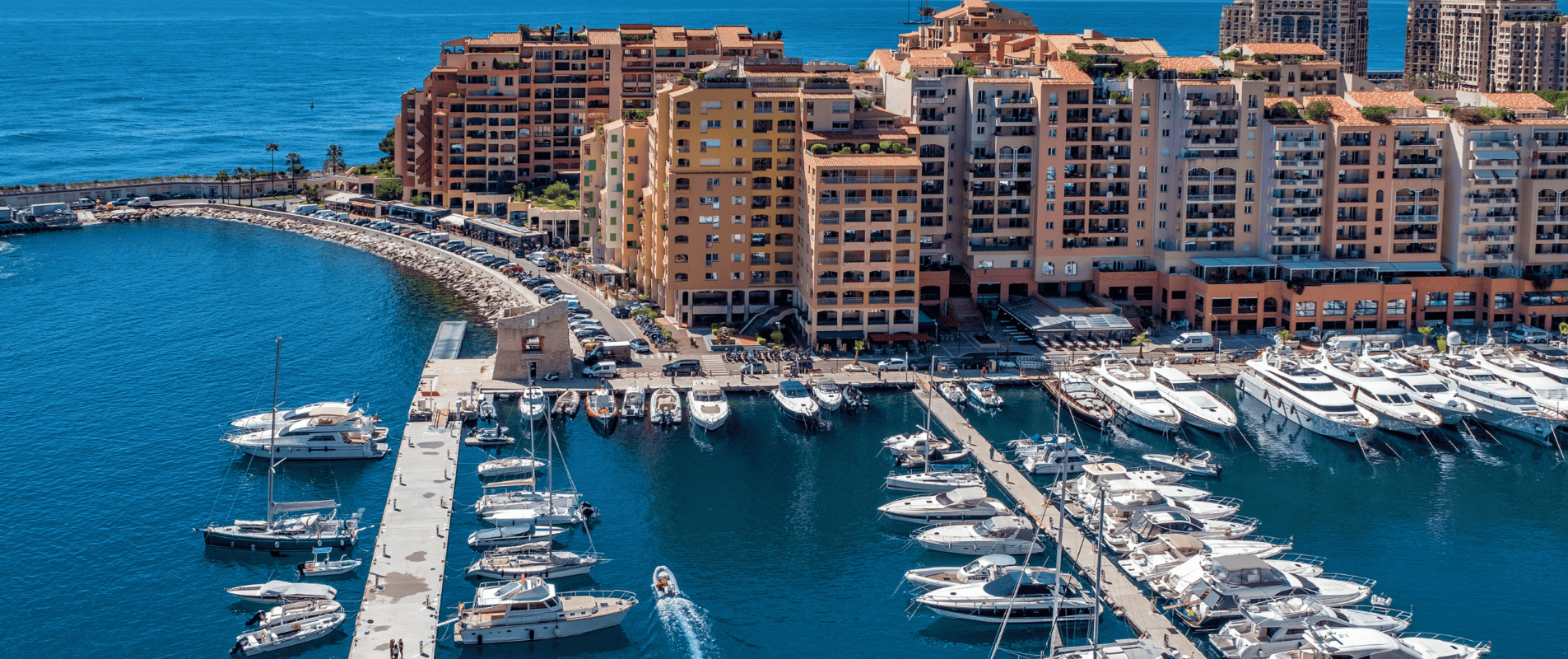 Homepage banner - Fontvieille view